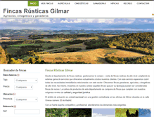 Tablet Screenshot of fincasrusticasgilmar.com
